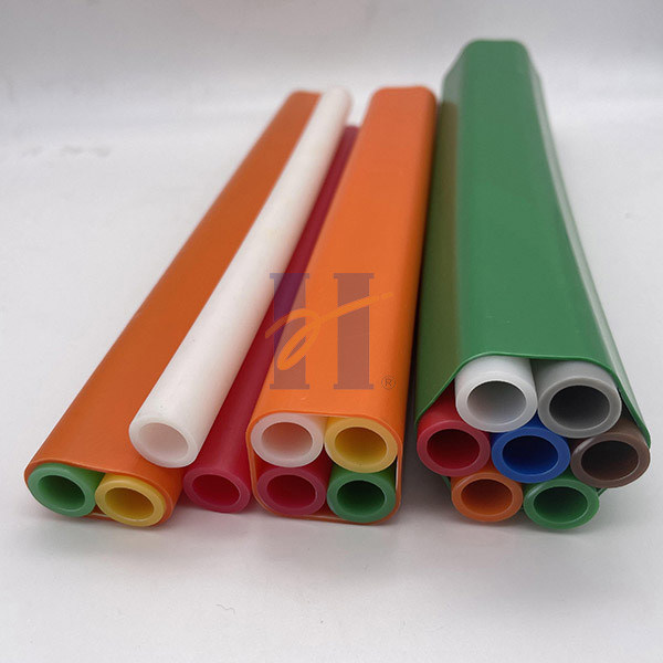 7 Ways 12/10mm HDPE Air Blown Fiber Microduct for fiber optic cable